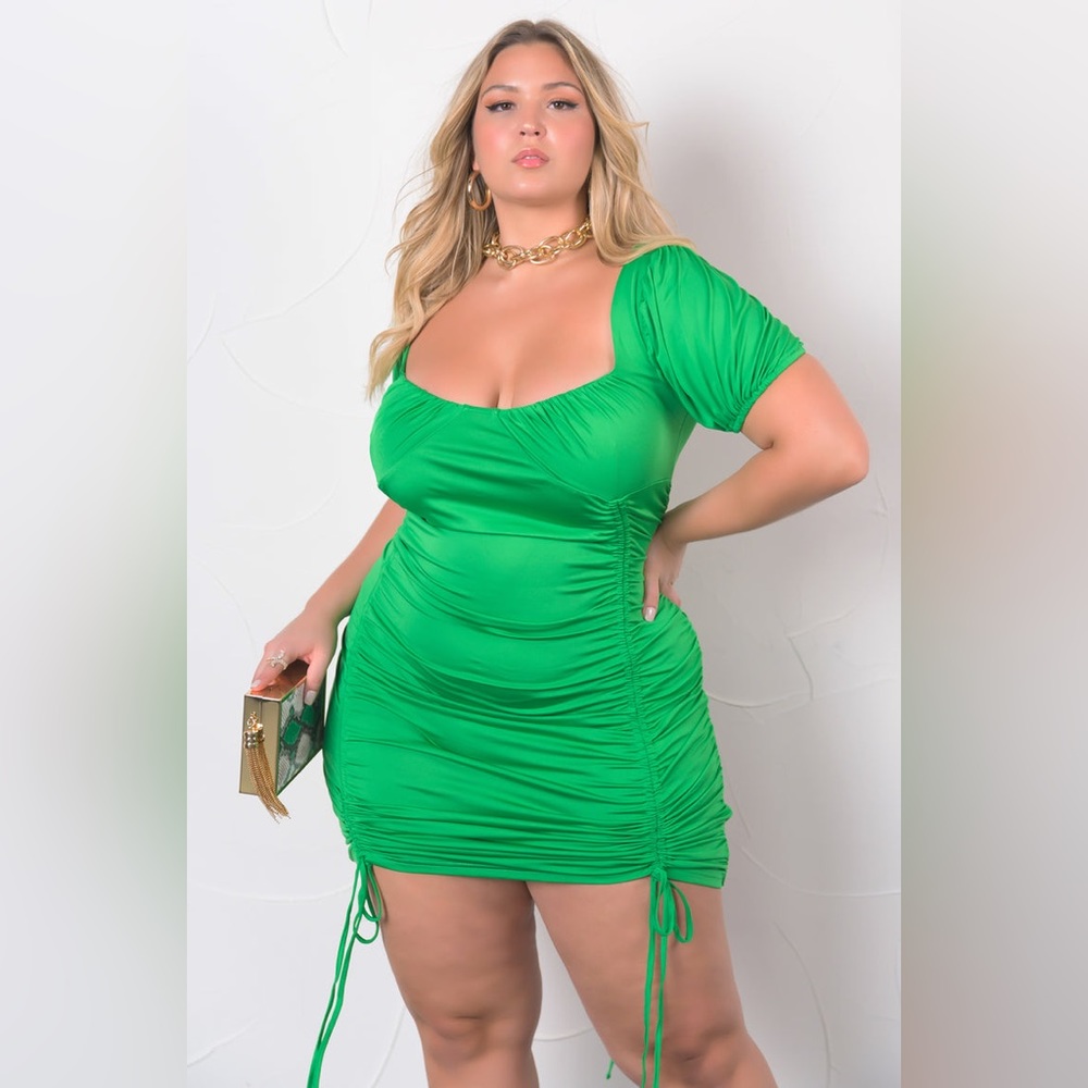 Rebdolls L green mini dress. Never worn with tags still on. Great condition